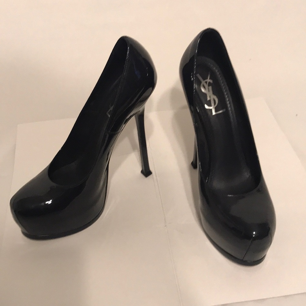 YSL Tribute Too Platform Pumps